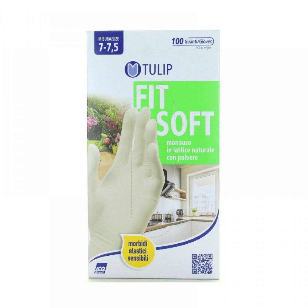Guanti Monouso in Lattice Fit Soft Tulip 100 